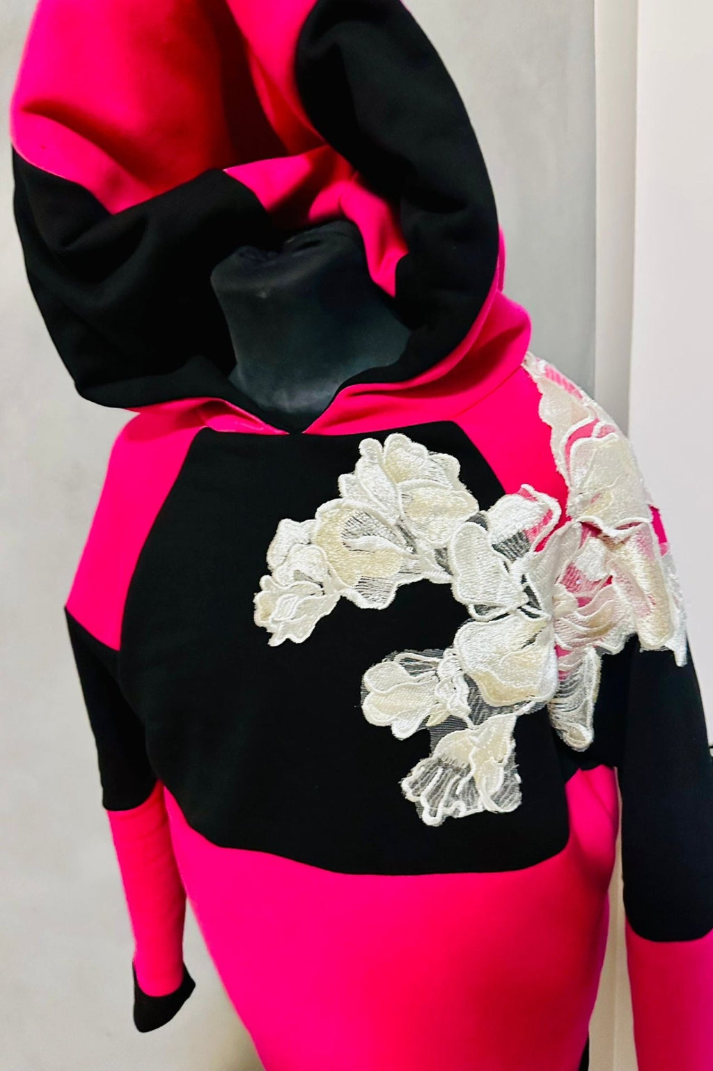 Felpa Pink Black Lady