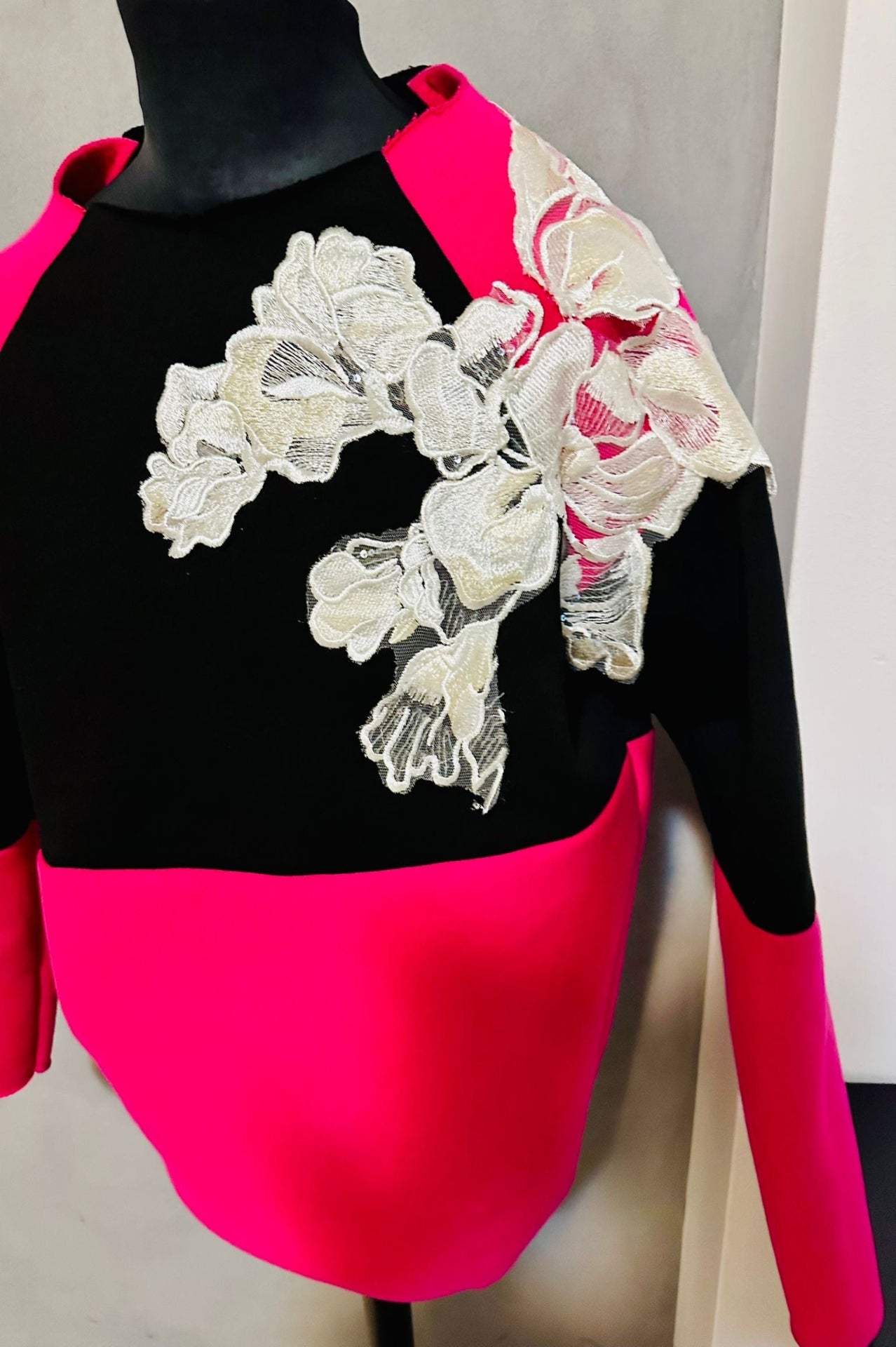 Felpa Pink Black Lady