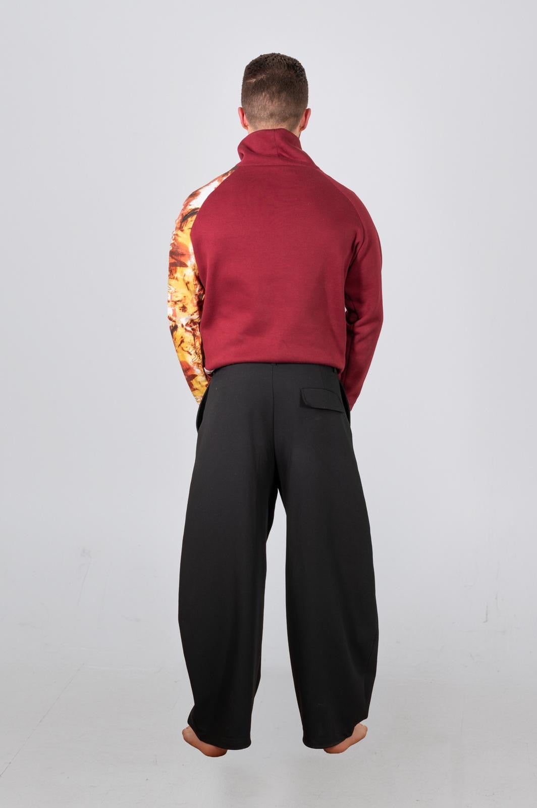 Felpa collo alto Fire